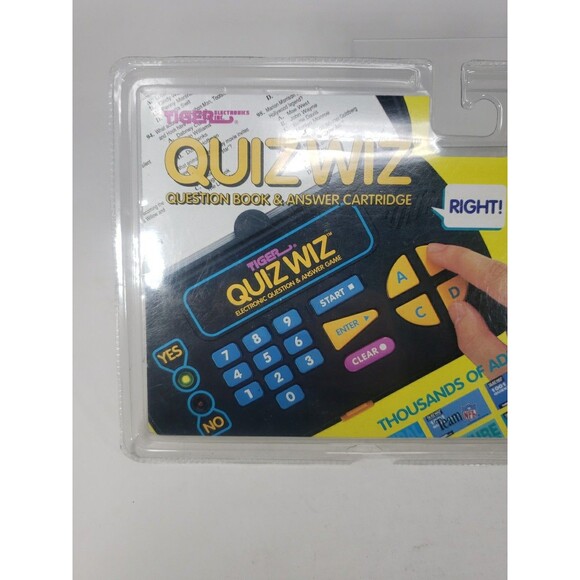 VTG Tiger Quiz Wiz 1001 Questions Greatest Sports Legends Cartridge & Book 4 - Picture 8 of 12